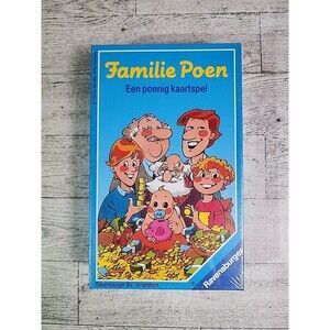 Vintage Dutch Ravensburger "Family Money" Game 1991 Familie Poen SEALED NEW